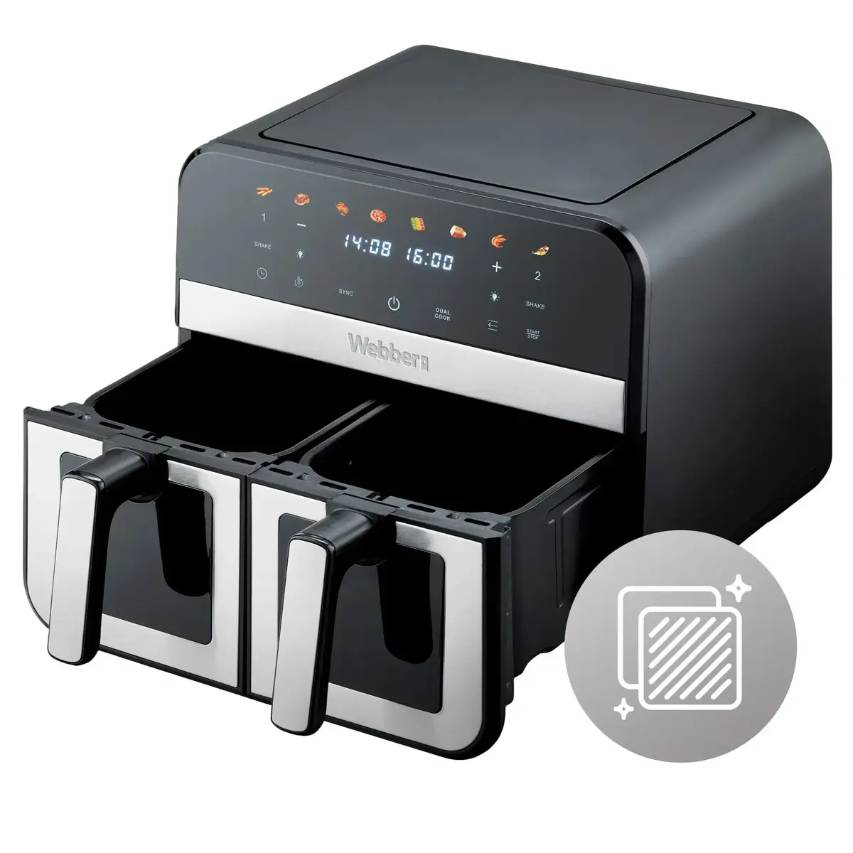 Аэрофритюрница Webber AF900 Двойная Photo 4