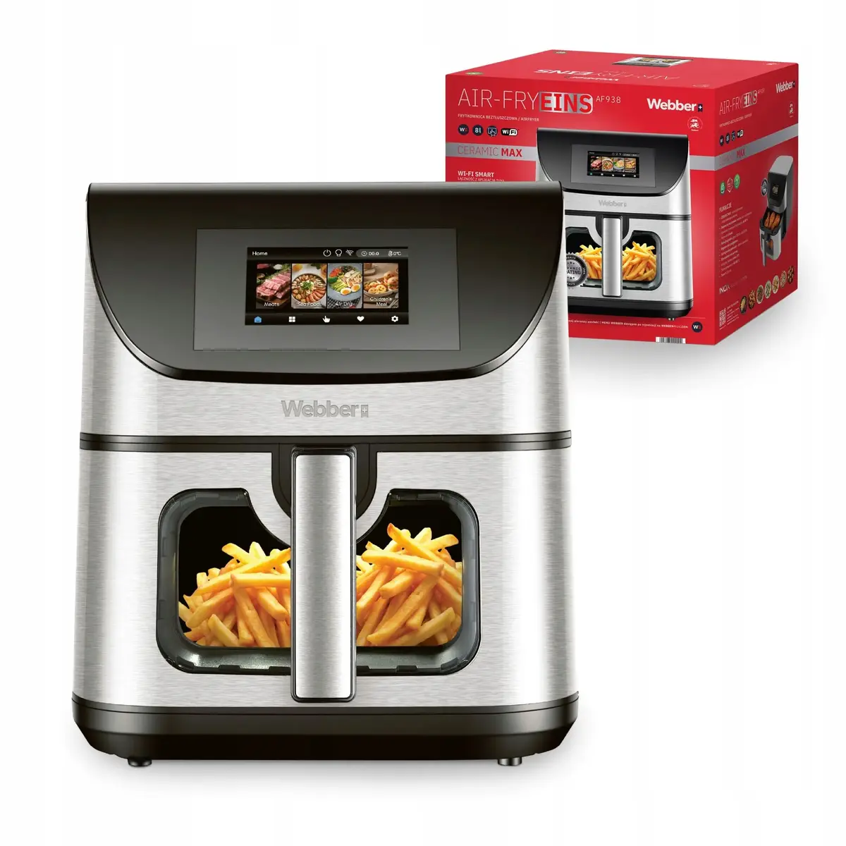 Hot air fryer Webber AF938TFT Photo 4