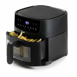 Domo DO540FR обжарочный аппарат Одиночный 6 L Автономный 1500 W Аэрофритюрница с горячим воздухом Черный