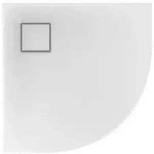 Shower Tray CERSANIT TAKO SLIM semi-circular 80×4 cm with siphon S601-119