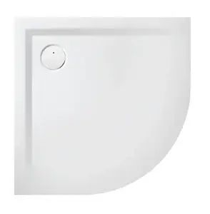 Shower Tray Sanplast Space Mineral semi-circular corner 90 x 90 cm