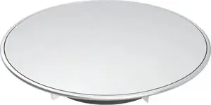 Shower tray drain cover GEBERIT d90 for shower tray siphon, trap depth 30 / 50 mm, polished chrome