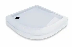 Shower tray RAVAK Ronda Basic quarter-circle corner 80×80 cm (GPX2240131)