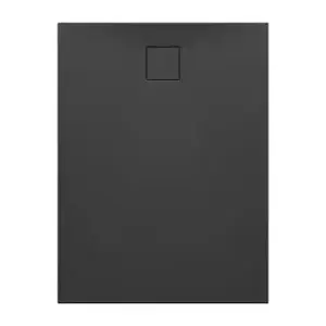 Shower tray CERSANIT C255 PROST TAKO SLIM 120x90x4.5 cm black matte with drain