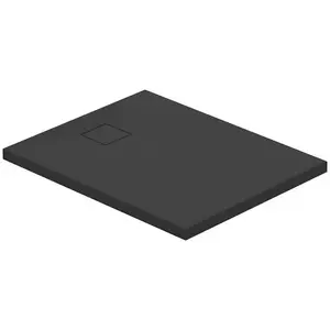 Shower tray CERSANIT PROST TAKO SLIM 100x80x4.5 cm black matte with siphon
