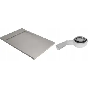 Shower Tray Radaway Brodzik Kyntos F 130x90 cemento