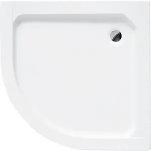 Shower Tray BESCO Alex semi-circular corner 90 x 90 cm (BAA-90)