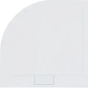 Shower Tray BESCO Axim Ultraslim semi-circular corner 80×80 cm (BAX-80-NR)
