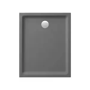 Shower Tray CERSANIT TAKO 100×80×4 cm Rectangular, Grey Matte