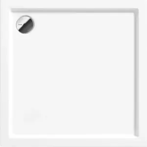 Acrylic square shower tray Deante Jasmin 90 cm