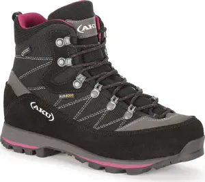 Trekking shoes Aku women's black pink size 37.5