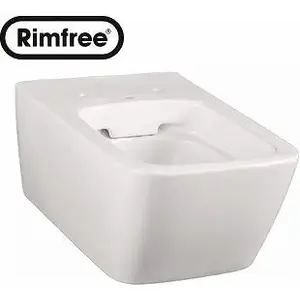Подвесной унитаз Koło Life! Rimfree модель M23120000 — навесная чаша, обод без традиционной полости