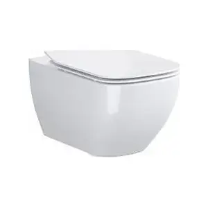 Подвесной унитаз CERSANIT Metropolitan Clean On с сиденьем с плавным закрыванием (K701-266)