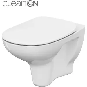 Подвесной унитаз CERSANIT S701-180 Arteco, New Clean On, DS/PP/WOL/ARTECO комплект