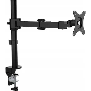 Galda stiprinājums monitoram Ergosolid NF11 10"–30" ekrāniem, regulējama roka, VESA saderīgs