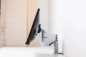 Promotes healthy posture and collaborative viewing