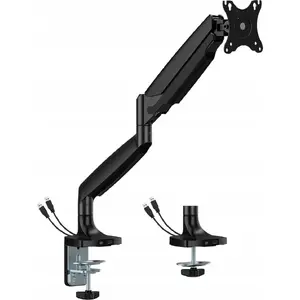 Настольное крепление для монитора Spacetronik SPA-S110B, для 17”–45”, одноручное, VESA-совместимое