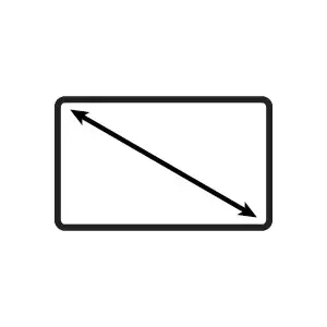 Supports a wide range of screen sizes