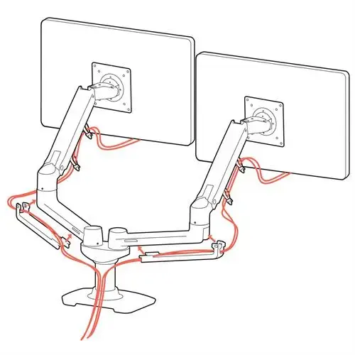 Ergotron LX Series 45-245-026 monitor mount / stand 45-245-026 Photo 5