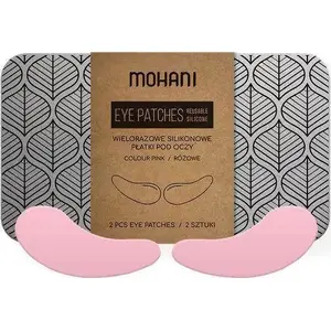 Reusable silicone under-eye pads Mohani Pink, set of 2