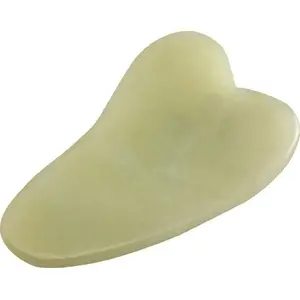 Sejas masāžas jadēta Gua Sha akmens Activeshop — instruments sejas veidošanai un limfātiskajai drenāžai