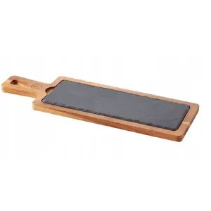 Serving Tray Revol — Acacia Wood Tray (model RV-649182-3)