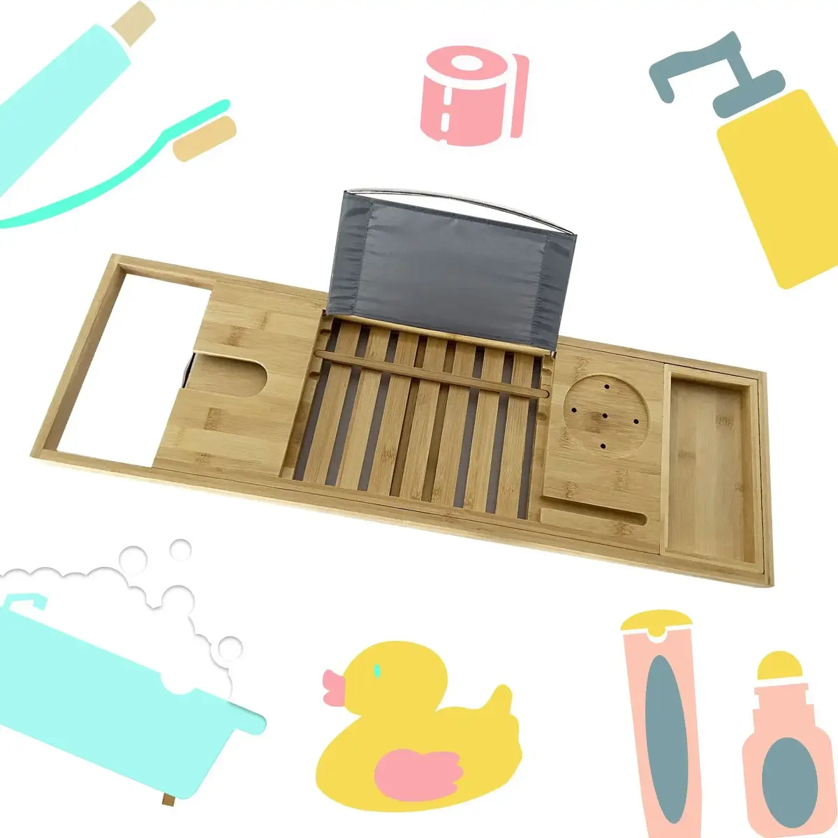 Mad Monkey 2000113 bathtub tray 2000113 Photo 3