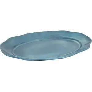 Сервировочное блюдо Tina BLUE TINA большое 38×27×3,5 см, стэнгодс (керамика)