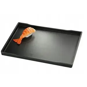 Serving Tray Verlo ZEN melamine 30×22×2.3 cm black
