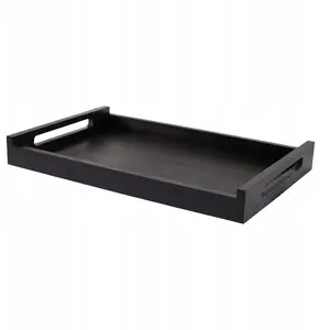 Serving Tray Verlo STRATOS — black waiter tray for food service
