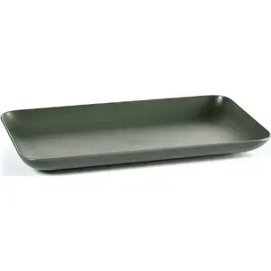 Serving Platter Light My Fire Platter Medium, reusable melamine-style plate, sage green