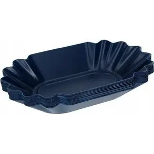 Kafijas cupping paplātes Rhinowares zilas ovālas 12 gab. — degustācijas komplekts