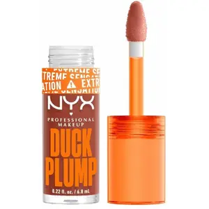 Lūpu spīdums NYX Duck Plump Brown of Applause 6,8 ml — tonis Brown