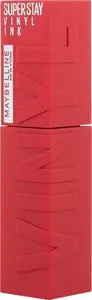 Lip gloss Maybelline SuperStay Vinyl Link 25 Red Hot — long-wear liquid lip gloss, shade 25