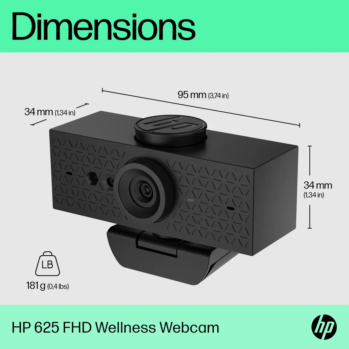 HP 625 FHD Tīmekļa kamera Photo 7