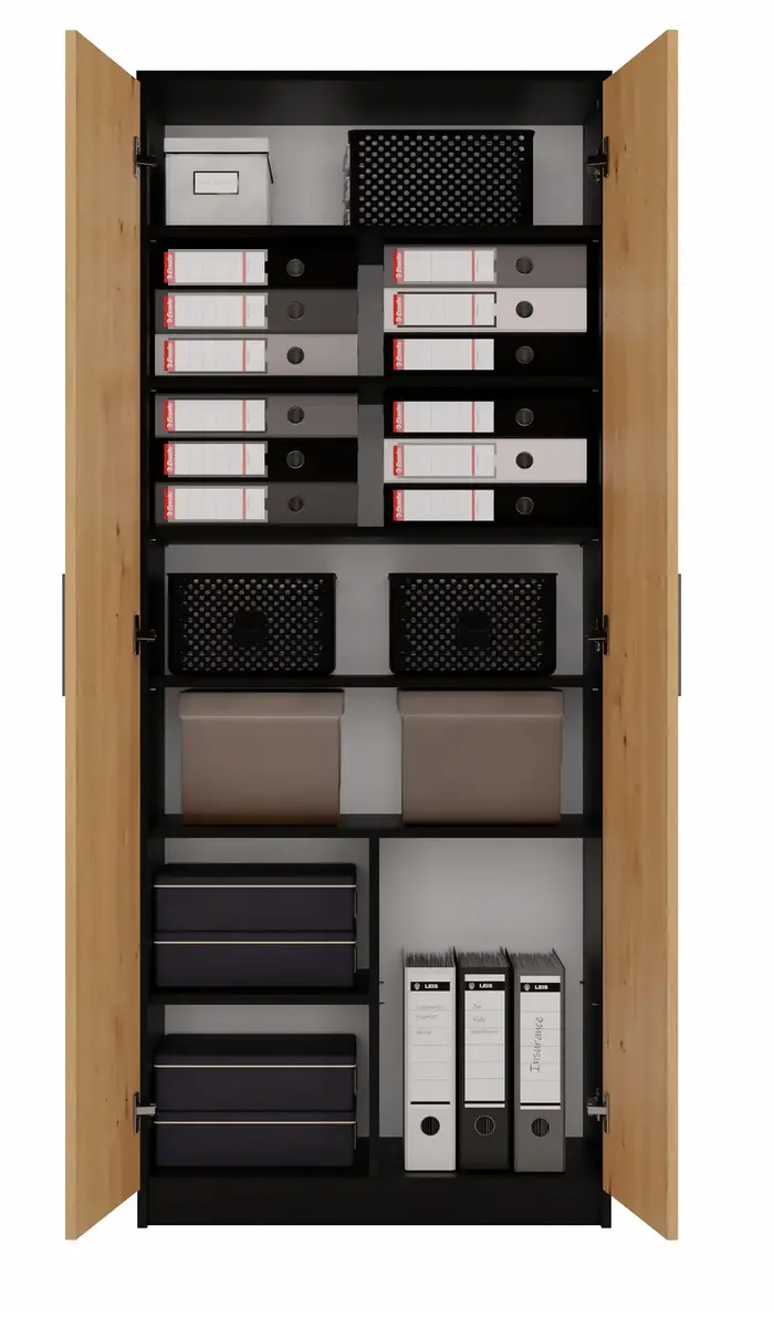 Topeshop OLIV 2D ANT/ART KPL office bookcase OLIV 2D ANT/ART KPL Photo 3