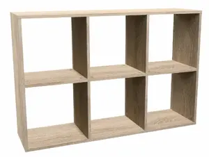 Topeshop MALAX 2X3 SONOMA книжный шкаф для гостиной
