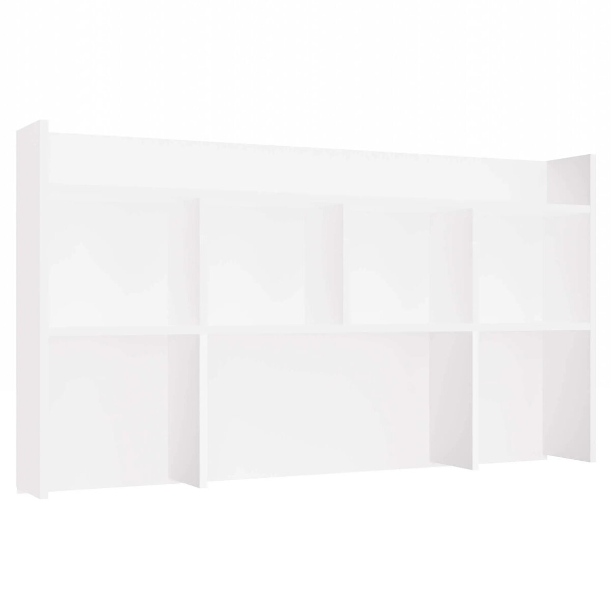 Paplašinājums galdam 130 cm balts Korbi