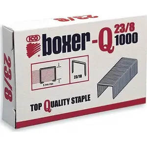 Скобы ICO Boxer 23/8 оцинкованные 1000 шт