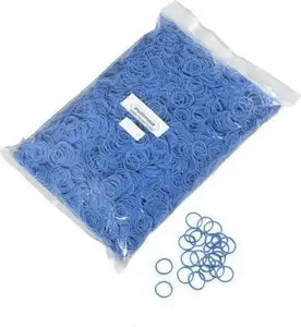 Elastic bands Bingo RB1601520BLU blue 1 kg pack Ø100 mm 160×1.5×2 mm