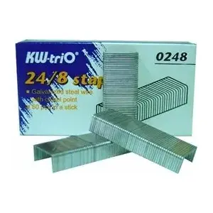 Скобы KW-triO 24/8 (MPN 0248) — 1000 шт., для степлеров на 30–50 листов