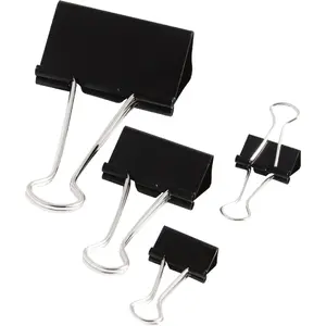 Office binder clip D.Rect 41 mm metal, pack of 12 — D.Rect 110-1095