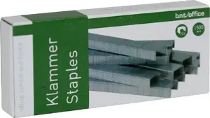 Скобы Stickn Office 21/4 стальные, 1500 шт в упаковке