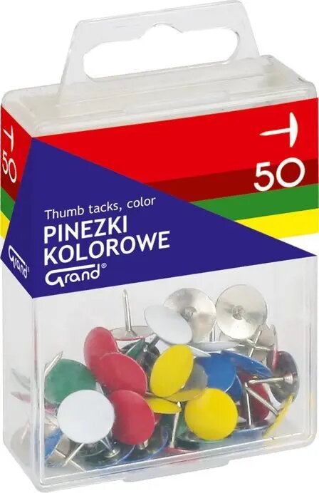 Tumbiņas Grand PINEZKI KOLOROWE (50) —