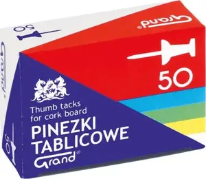 Push Pins Grand Pinezki tablicowe 50 pcs — Grand 312843