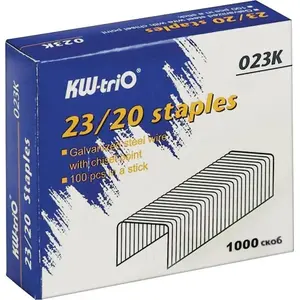 Скобы KW-triO 23/20 023K для степлера, 1000 шт