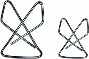 Paper clips Grand No.2 50 pcs (model 110-1137) stainless steel office clips