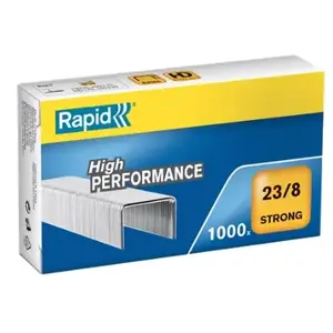 Rapid Staples Strong 23/8 Galvanized Box of 1000
