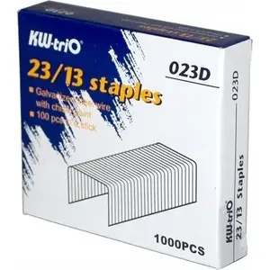 Скобы KW-triO 23/13 023D — длина ножек 13 мм, 1000 шт.