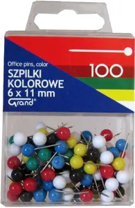 Grand colored rivets 6×11 mm, decorative fasteners, pack (model WIKR-1016293)